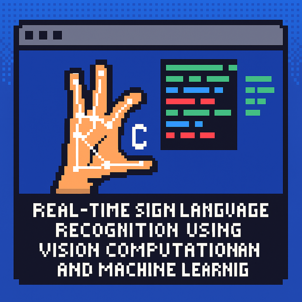 Sign language recognition